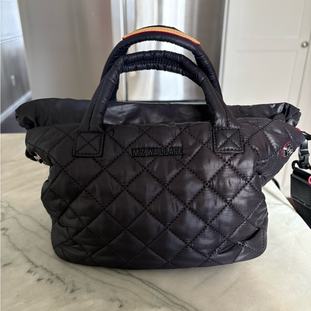 MZ Wallace Black Mini City Tote